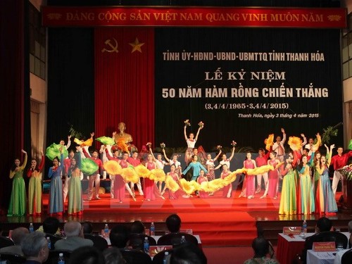 Meeting to mark 50th anniversary of the Ham Rong victory - ảnh 1